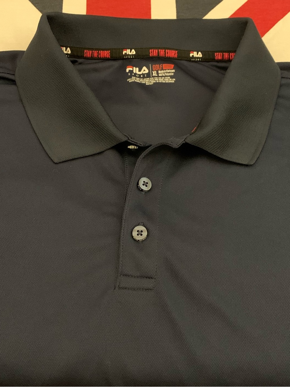 FILA GOLF SS Fitted Polyester Polo
